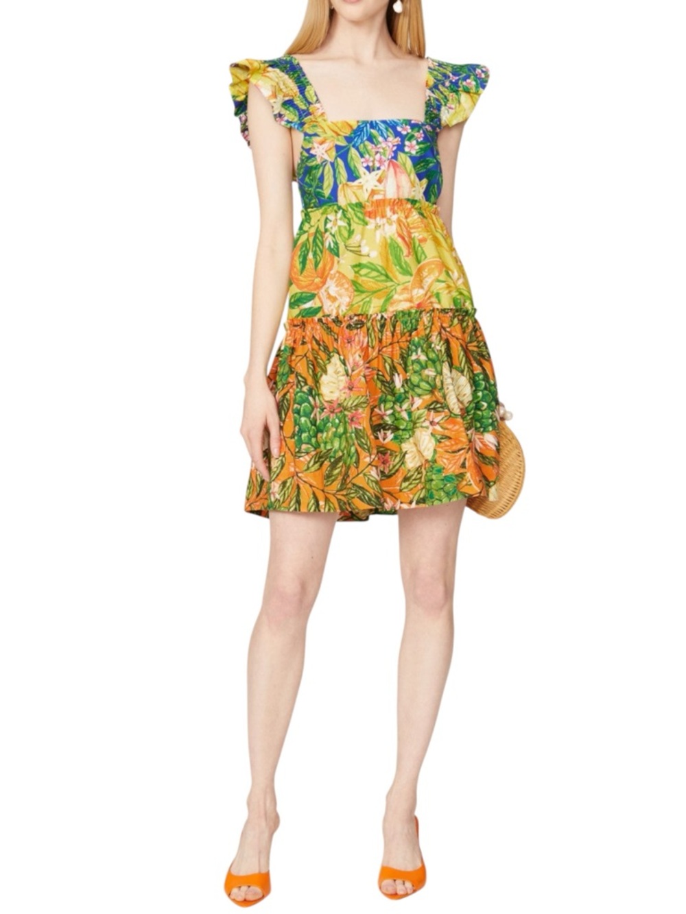NWT FARM RIO Caipirinha Mini Dress L